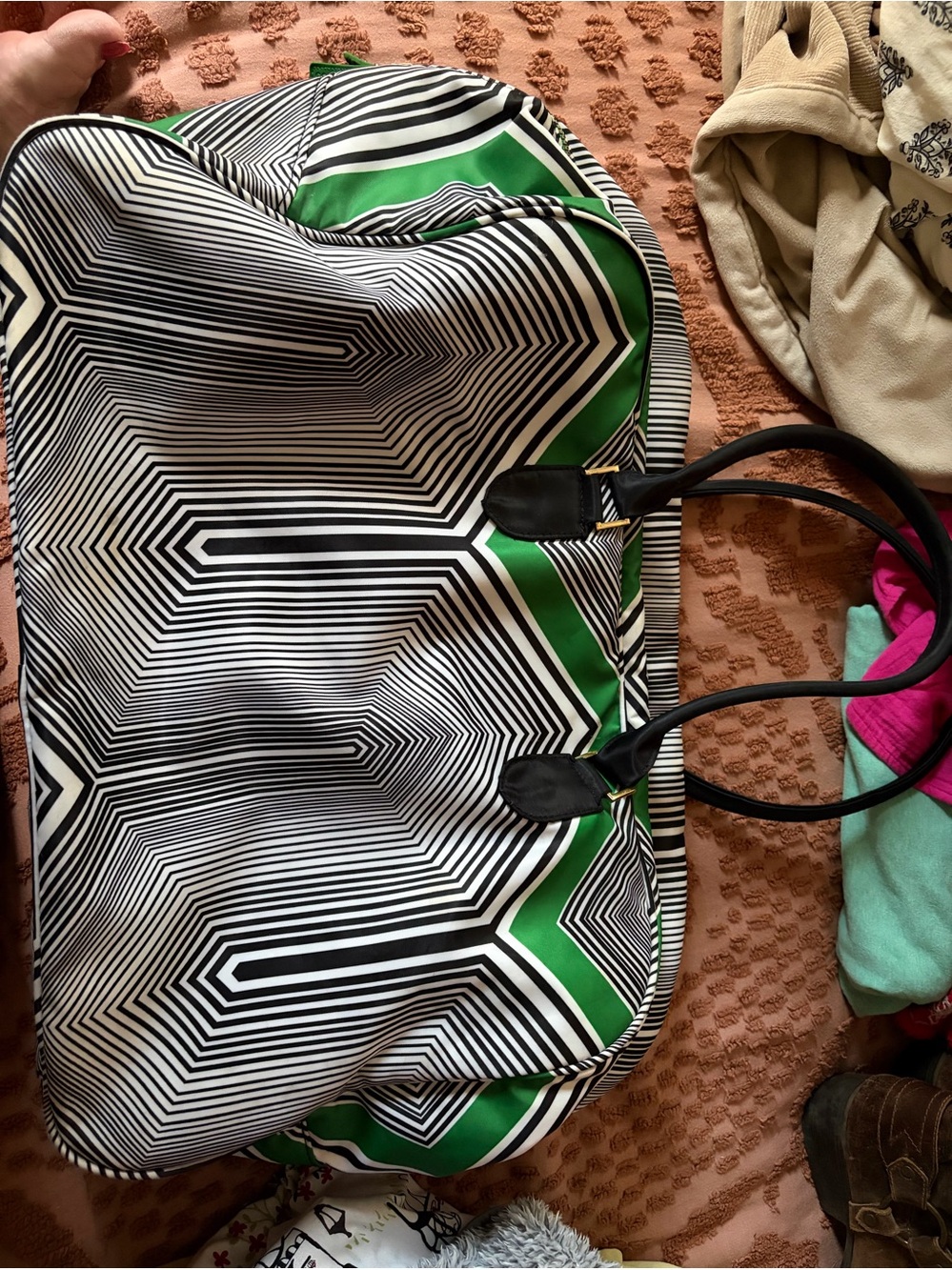 Sonia Kashuk Nylon Weekender Bag